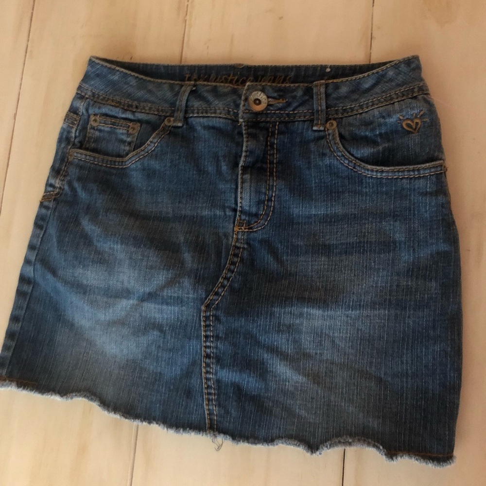 Justice Jean skirt size 12r